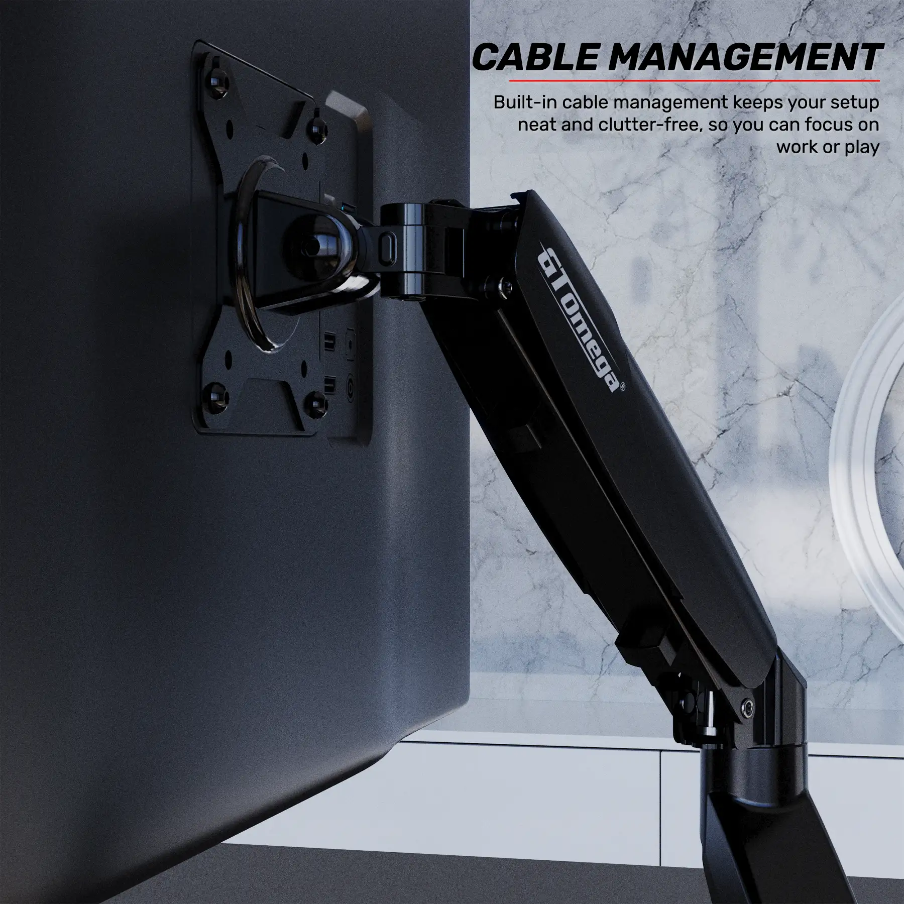 AXIS Dual Lift Monitor Arms - Image 5